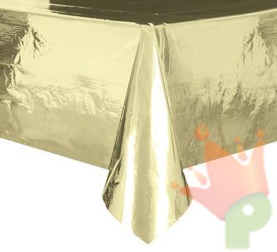 TOVAGLIA PLASTICA 137X274CM ORO METAL