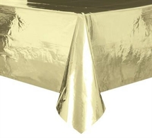 TOVAGLIA PLASTICA 137X274CM ORO METAL
