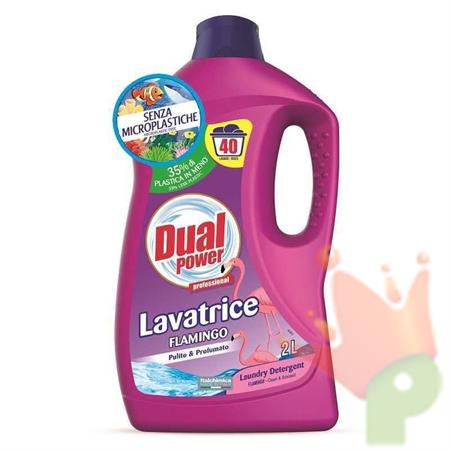 DETERSIVO LAVATRICE DUAL POWER FLAMINGO 40 LAV