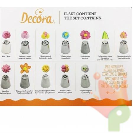 COFANETTO CON 12 CORNETTI FIORI N°2