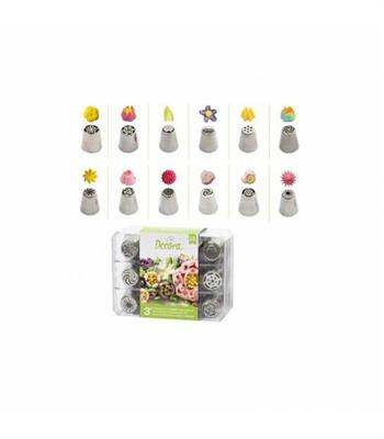 COFANETTO CON CORNETTI FIORI 12PZ N°3