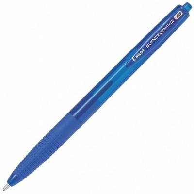 PENNA SUPER GRIP A SCATTO FINE BLU