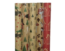 CARTA REGALO 70X200CM 60GR NATALIZIA