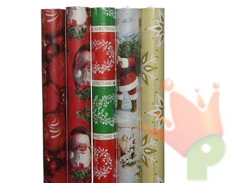 CARTA REGALO 70X200CM 60GR NATALIZIA