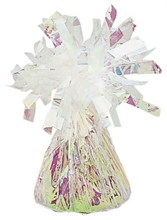 PESETTO PER PALLONCINI BIANCO METAL