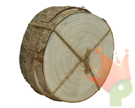 DISCO DI LEGNO 16 CM 3PZ