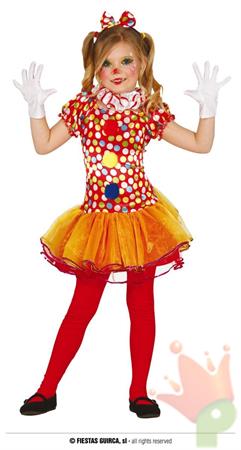 COSTUME PAGLIACCIO BAMBINA 10-12ANNI
