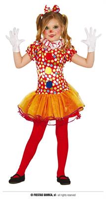 COSTUME PAGLIACCIO BAMBINA 10-12ANNI
