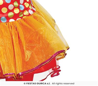 COSTUME PAGLIACCIO BAMBINA 10-12ANNI