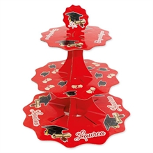 ALZATINA 3 PIANI 35-26-21X H.35CM LAUREA VINTAGE