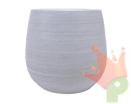 VASO TERRACOTTA 35X32CM BIANCO