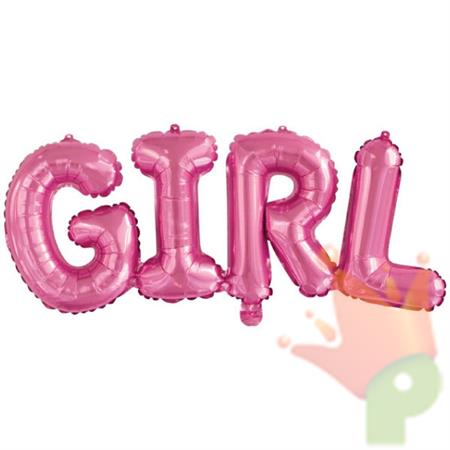 PALLONCINO MYLAR SCRITTA GIRL