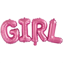 PALLONCINO MYLAR SCRITTA GIRL