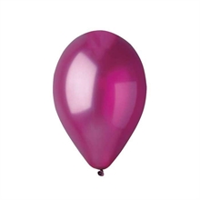PALLONCINI 12INCH 30CM BURGUNDY METAL 100PZ