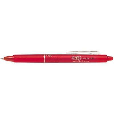 PENNA PILOT CANCELLABILE FRIXION CLICKER ROSSA