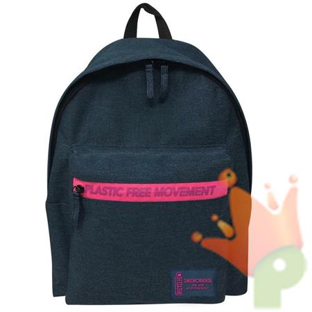 ZAINO MED SEA BLU ZIP FUCSIA SMEMO REGENERATION