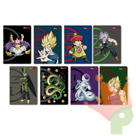 QUADERNO MAXI A4 DRAGONBALL Z RIGO 5MM