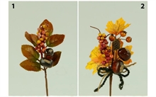 PICK CON FRUTTI AUTUNNALI 22CM