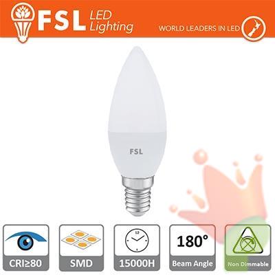 LAMPADINA OLIVA 5,5W 4000K E14 470LM