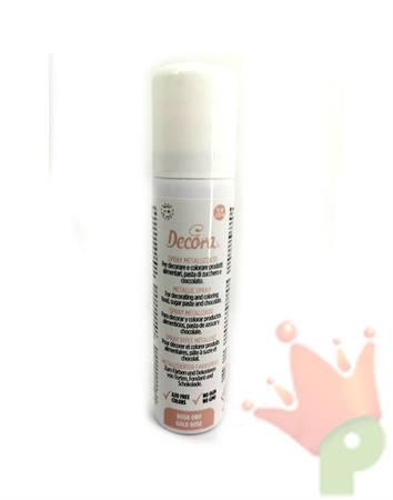 DECORA SPRAY METALLIZZATO ROSA GOLD 75ML