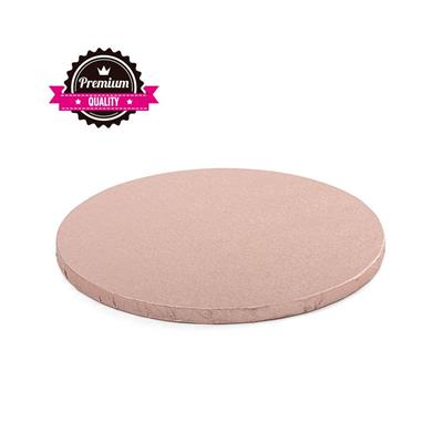 SOTTOTORTA TONDO 35XH.1,2CM ROSA ANTICO