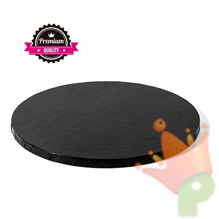 SOTTOTORTA TONDO NERO 35XH1,2CM