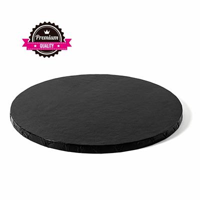 SOTTOTORTA TONDO NERO 35XH1,2CM