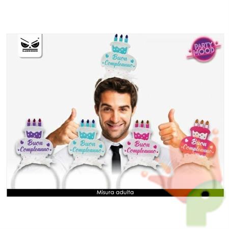 CERCHIETTO TORTA BUON COMPLEANNO