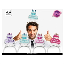 CERCHIETTO TORTA BUON COMPLEANNO