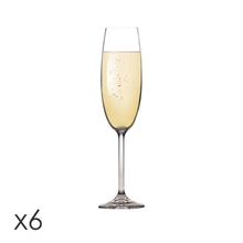 FLUTE CHAMPAGNE 220ML CHARLIE 6PZ