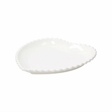 PIATTO CUORE 26CM BIANCO
