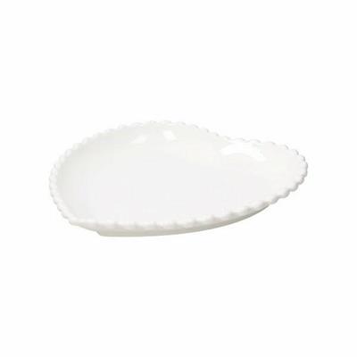 PIATTO CUORE 26CM BIANCO