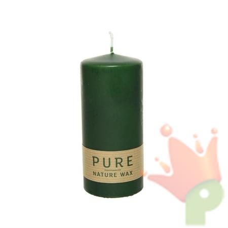CANDELA 6X13CM VERDE SCURO