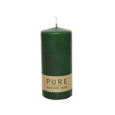 CANDELA 6X13CM VERDE SCURO