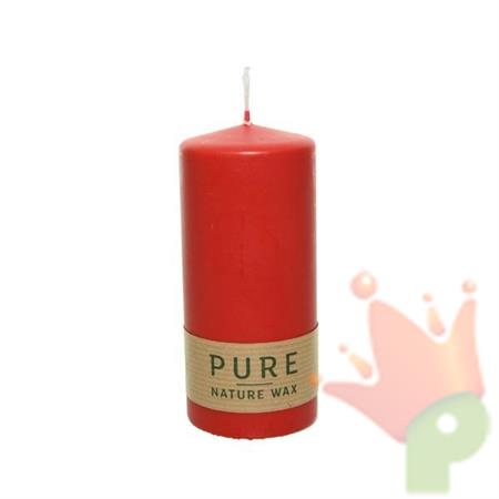 CANDELA 6X9CM ROSSO