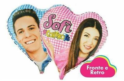 PALLONCINO MYLAR CUORE ME CONTRO TE