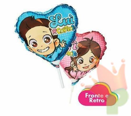 PALLONCINO MINISHAPE CUORE ME CONTRO TE