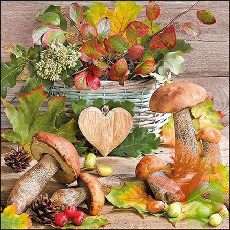 TOVAGLIOLI 33X33 WOODEN HEART 20PZ