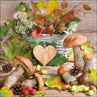 TOVAGLIOLI 33X33 WOODEN HEART 20PZ
