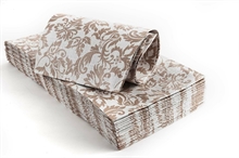 TOVAGLIA IMPERMEABILE 100X100 PRESTIGE CIOCCOLATO BASIC 25PZ