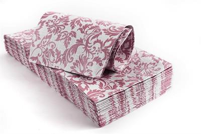 TOVAGLIA IMPERMEABILE 100X100 PRESTIGE BORDEAUX BASIC 25PZ