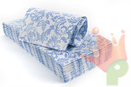 TOVAGLIA IMPERMEABILE 100X100 PRESTIGE BLU ROYAL BASIC 25PZ