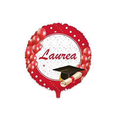 PALLONCINO MYLAR 24INCH - 60CM LAUREA PRESTIGE