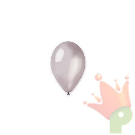 PALLONCINI 12INCH - 30CM ARGENTO METAL 100PZ