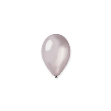 PALLONCINI 12INCH - 30CM ARGENTO METAL 100PZ