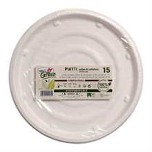 PIATTI PIZZA POLPA BIO 32CM 15PZ
