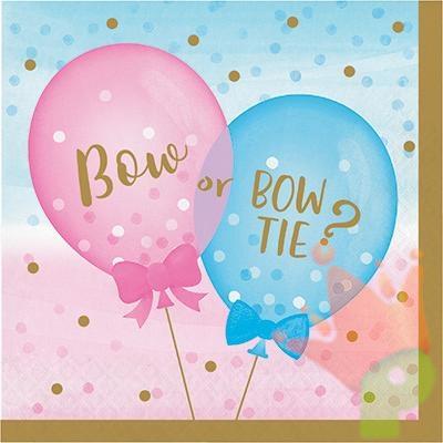 TOVAGLIOLI 33X33 GENDER REVEAL BALLOONS 16PZ