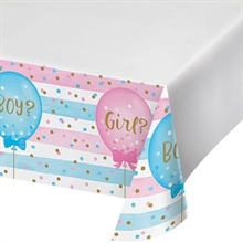 TOVAGLIA 137X259CM GENDER REVEAL BALLOONS