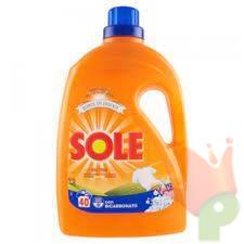 SOLE LIQUIDO LAVATRICE BIANCO SOLARE 40LAV