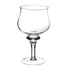 COPPA VETRO H. 30CM D. 16,6CM